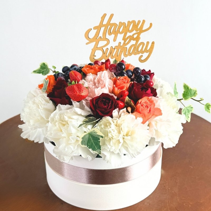 お花のケーキ タルト｜驚きとよろこびを届けるオリジナルデザイン