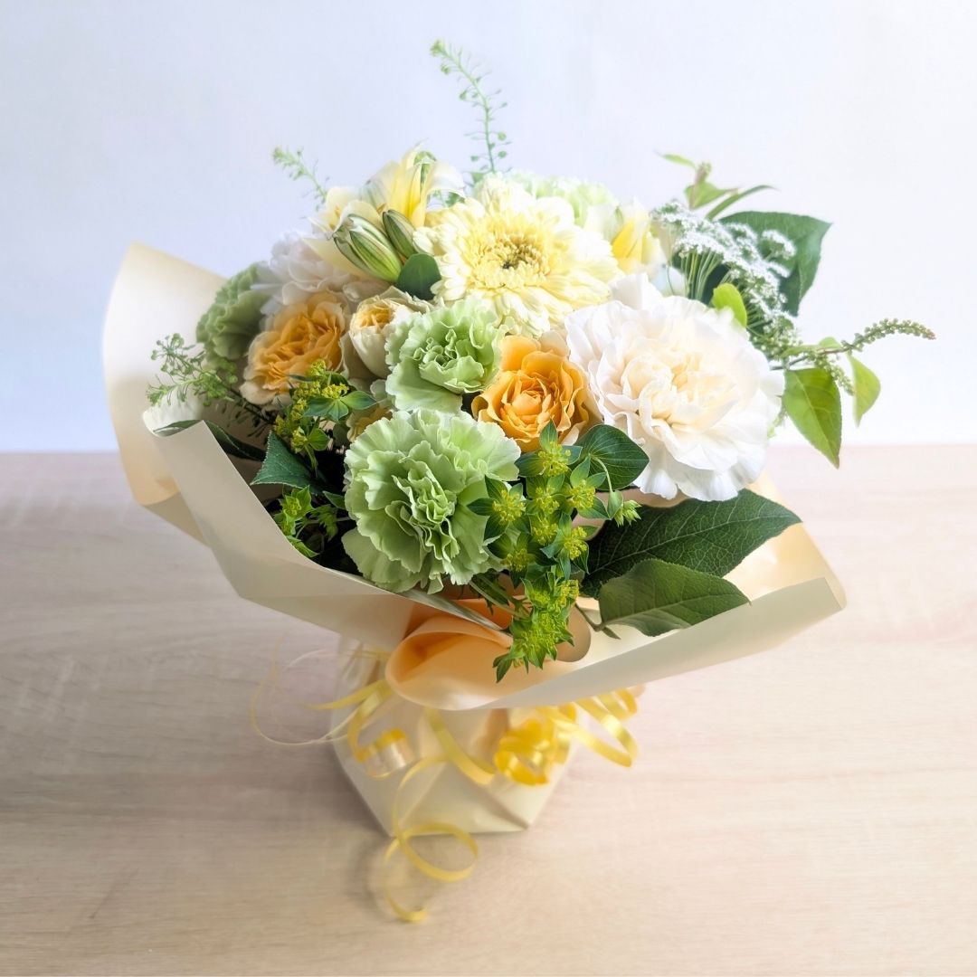 花束 花 ブーケ フラワーギフト そのまま飾れる 花束 誕生日 花 花束 母の日 置くだけブーケ 花瓶不要の花束 そのまま飾れるブーケ