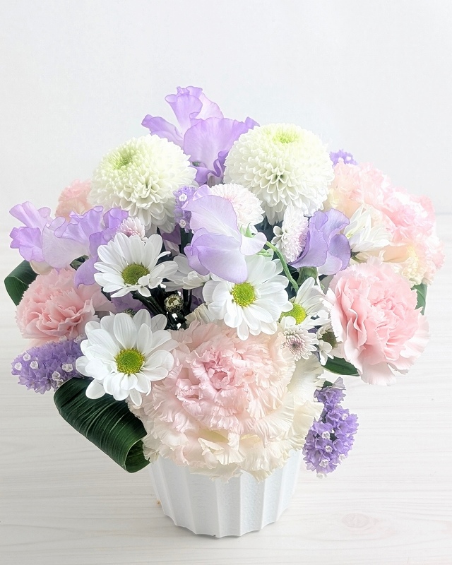 十三回忌の花 アレンジメント・花束 お届け実例