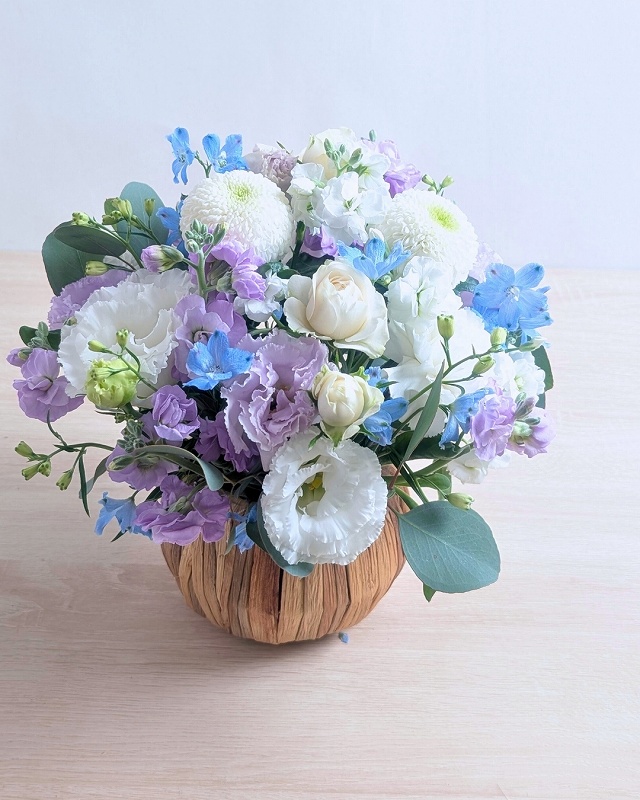 命日の花 アレンジメント・花束 お届け実例