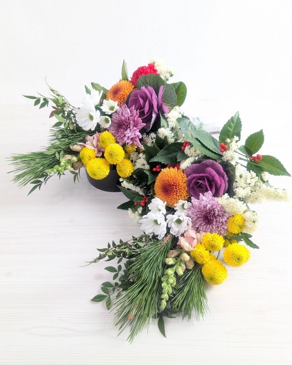 仏花 お墓・仏壇用の花束一対 お届け実例