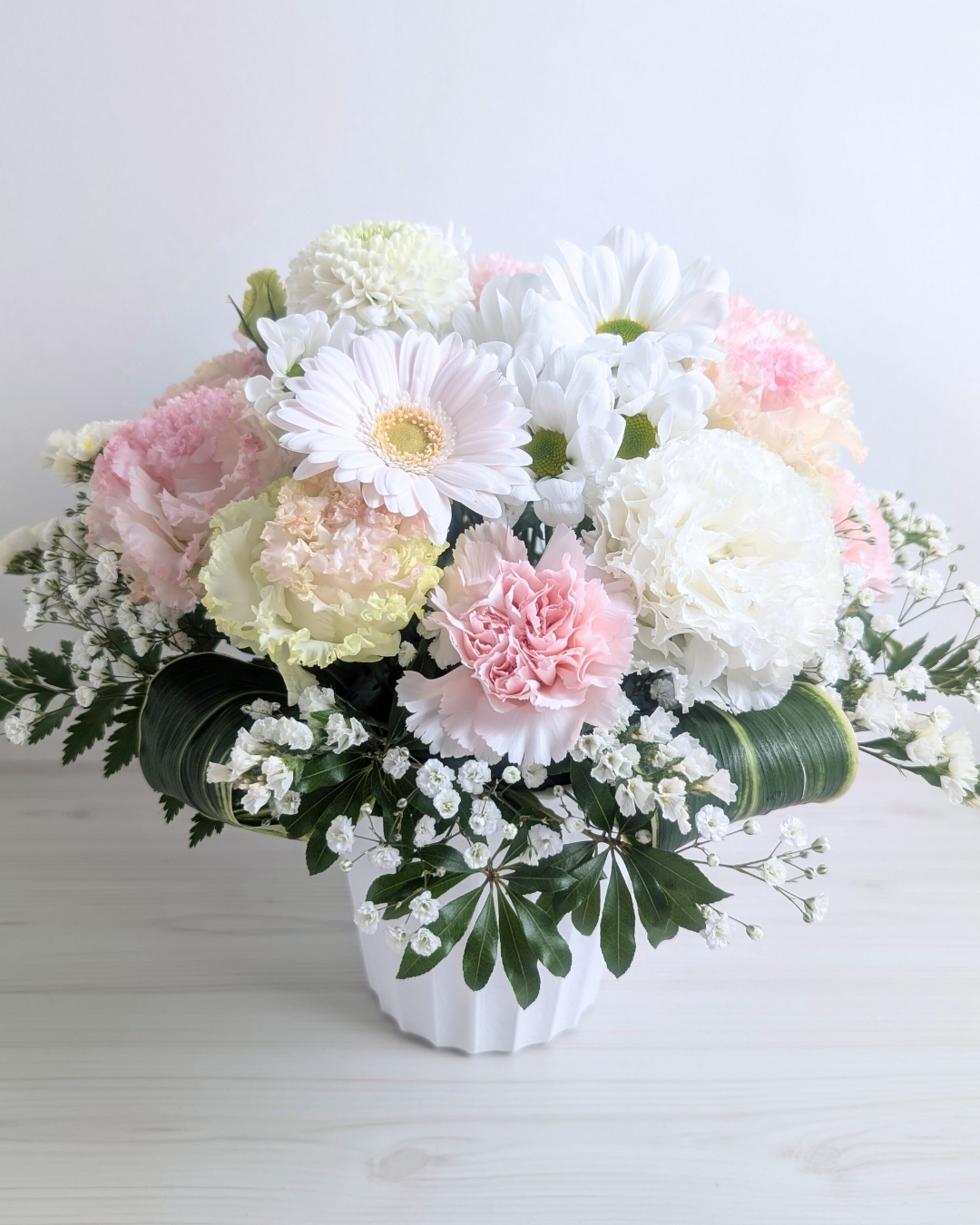 ペットのお供えの花 アレンジメント・花束 お届け実例