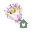 自宅へのお見舞い花