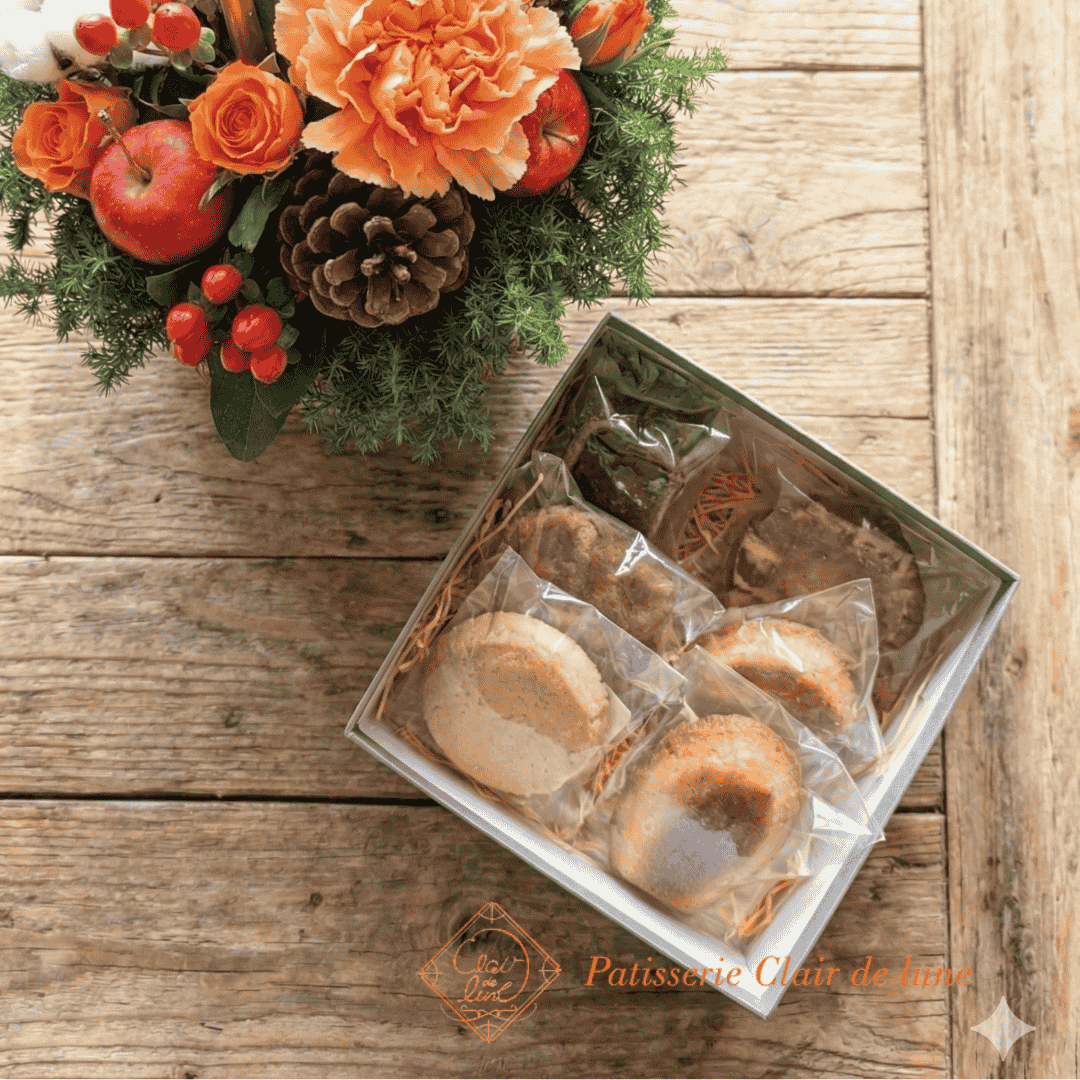 お花と焼き菓子のセット