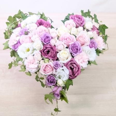 花ギフト ハート「リーベ」。