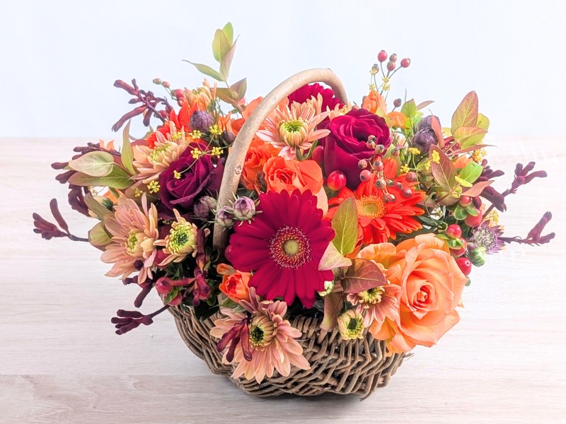 花のバスケット willow