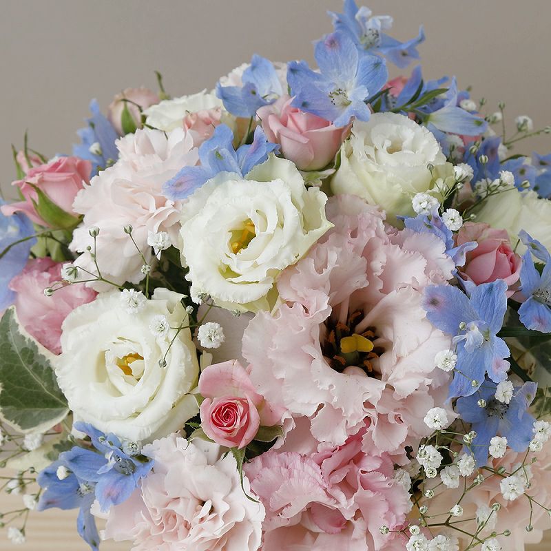 パステル系】優しい淡色・シャーベットカラー・ピンク・水色ミックス