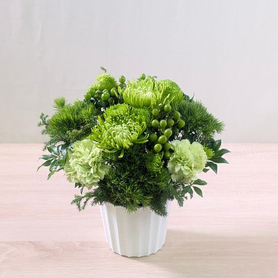 落成祝いの花・竣工祝いの花。会社・取引先に贈るお祝い花・お祝いアレンジメント フラワーギフト