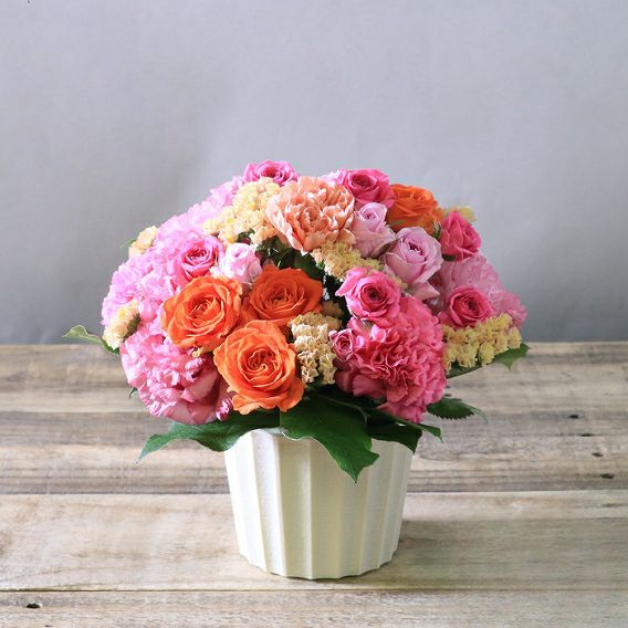 社長就任祝いの花・社長に贈る花。会社・取引先に贈るお祝い花・お祝いアレンジメント