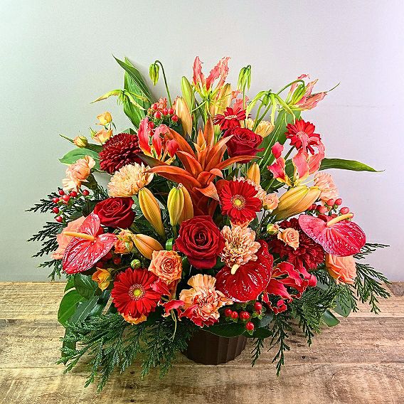 開業祝いのお花。新事務所、事業スタートに贈るお祝いアレンジメント・花ギフト
