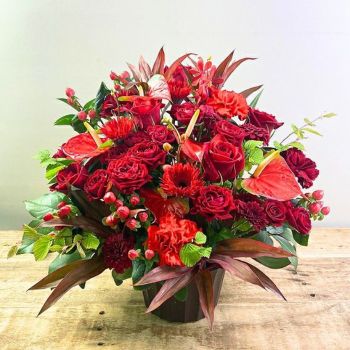 開業祝いのお花。新事務所、事業スタートに贈るお祝いアレンジメント・花ギフト