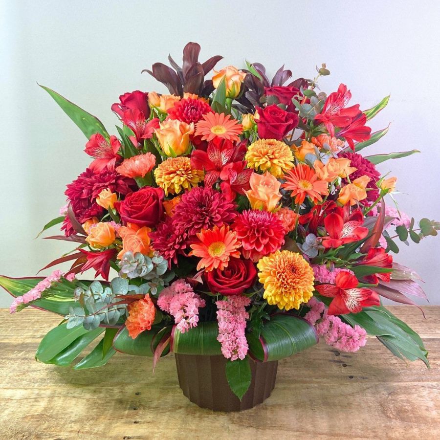 移転祝いのお花。新事務所・新オフィスに贈るお祝いアレンジメント お花の贈り物