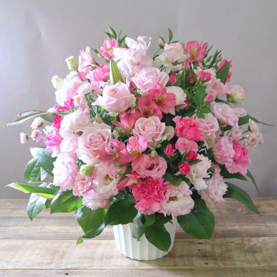 【卒園式のお祝い花・華やか存在感◎】アレンジメント 3L | フラワーギフト 通販｜花以想 Hanaimo｜フラワーギフト（花以想）