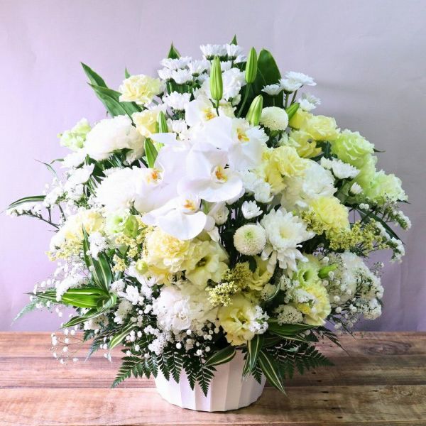 花＊花様　お取り置き お供え花とお線香＆ろうそく ギフトセット・AB 』 生花 | 横浜花まりか