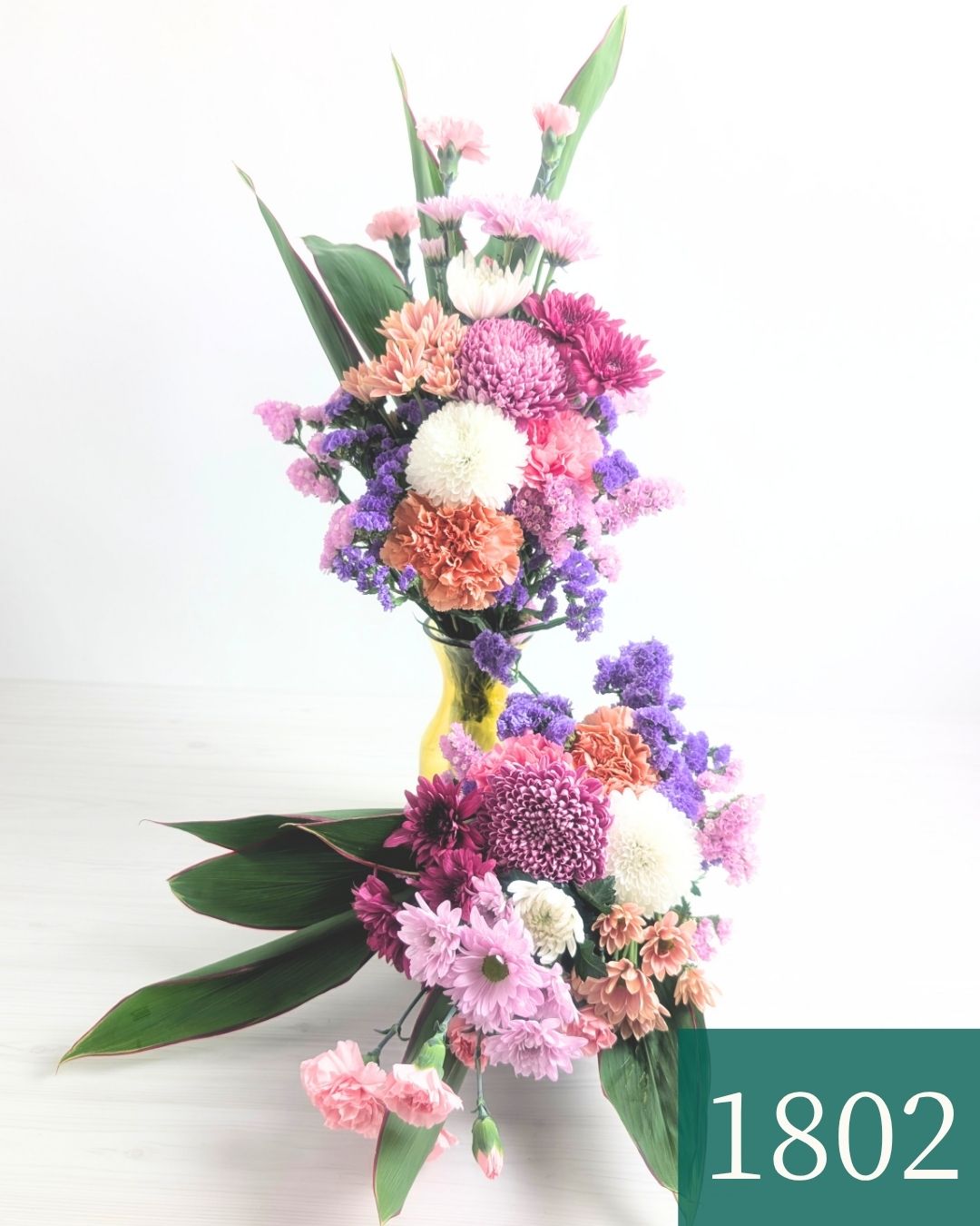 【仏花一対・仏壇・墓お供え花】ひと束2500円×２（お彼岸・お盆・49日に）  | 東京花屋｜お花のプレゼント・お花ギフト 通販｜フラワーギフト 花以想（はないも）