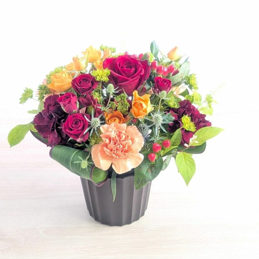 入院した人のお見舞い花。病院にいる人へ贈るお花の贈り物。フラワーギフト