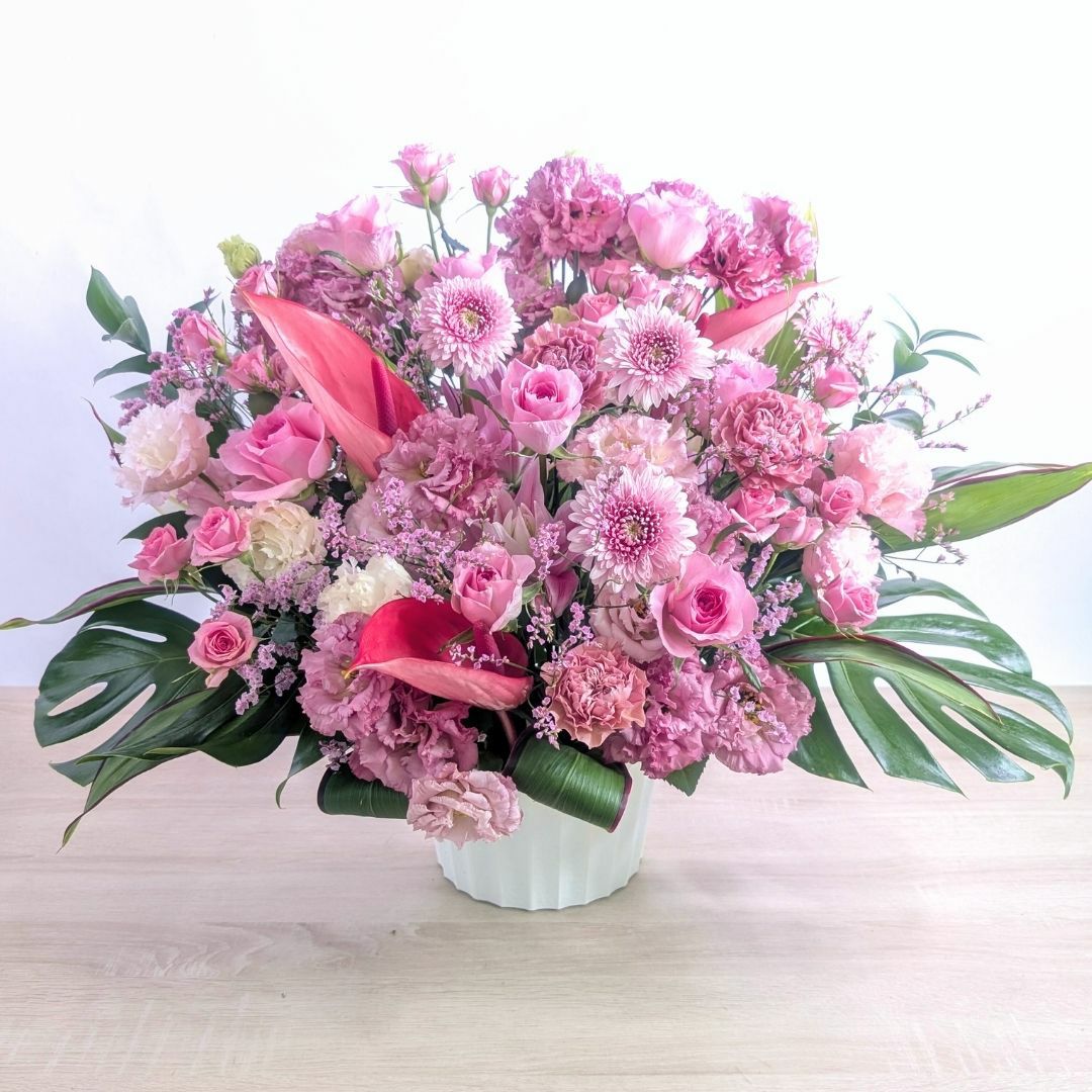 自宅療養中のお見舞い花。療養中、家で休職中の人へ贈るお花の贈り物。フラワーギフト