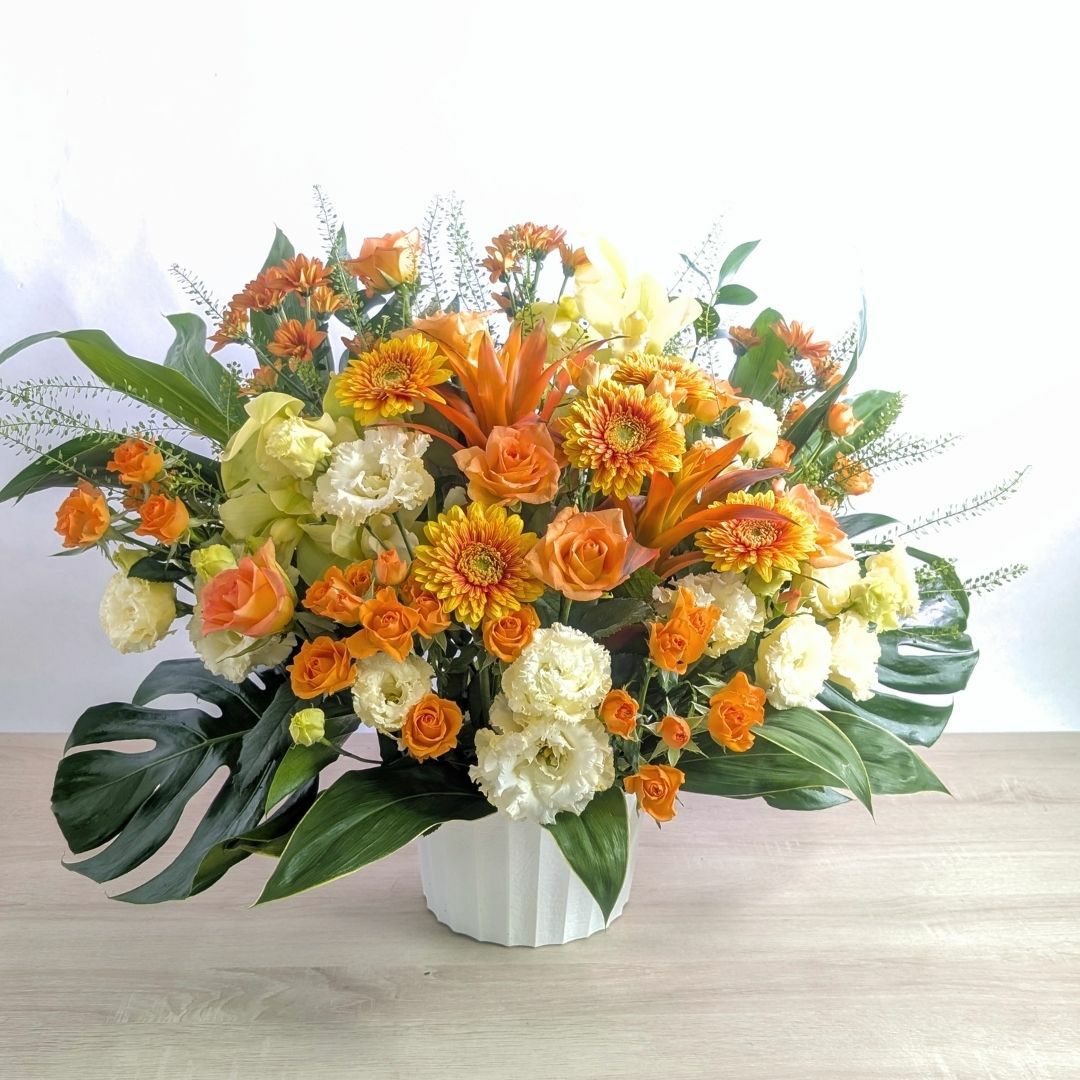 自宅療養中のお見舞い花。療養中、家で休職中の人へ贈るお花の贈り物。フラワーギフト