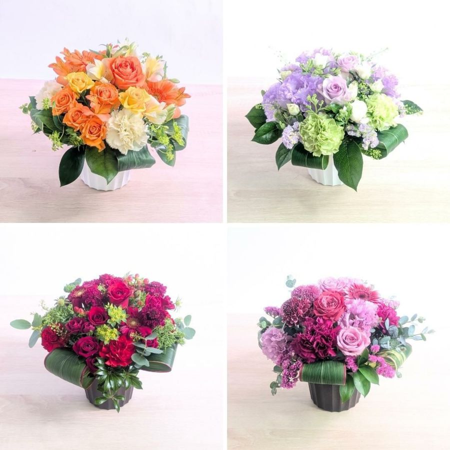 自宅療養中のお見舞い花。療養中、家で休職中の人へ贈るお花の贈り物。フラワーギフト