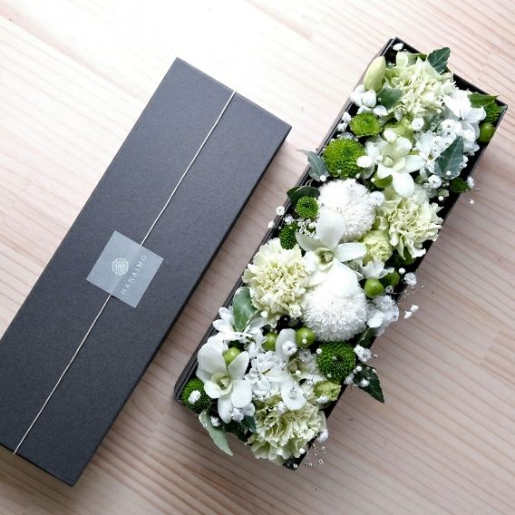 【もらって嬉しい】アレンジメント｜BOXタイプ｜Lune （リュンヌ） ｜お花の通販｜フラワーギフトの全国発送｜花ギフト 花以想（はないも）