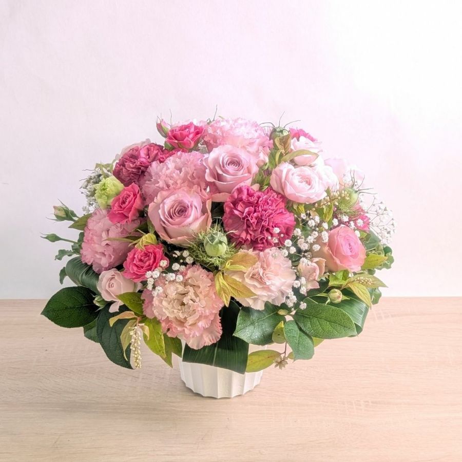 会社・事務所・取引先に贈るお祝い花。法人・ビジネス向けのお祝いアレンジメント