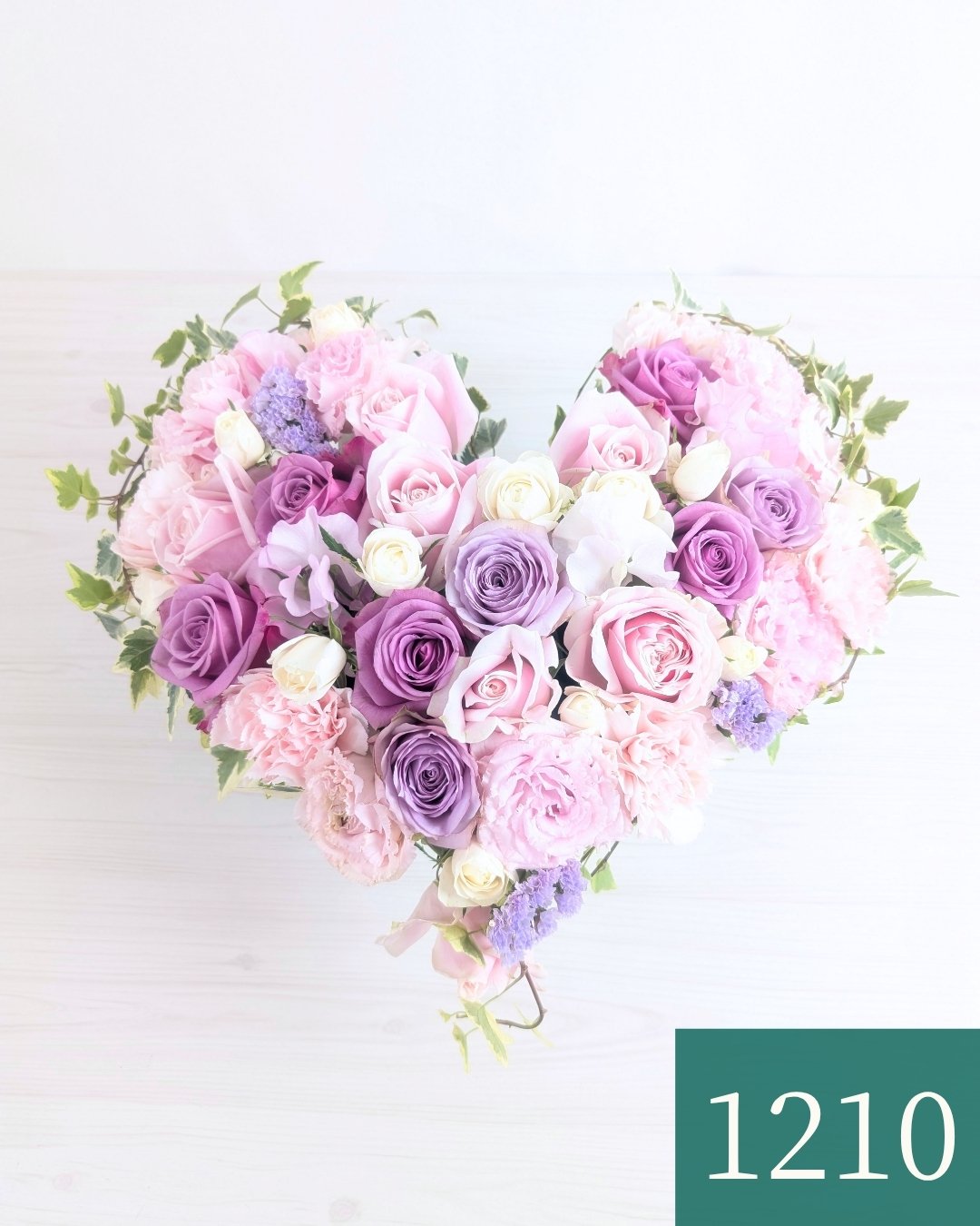 【おしゃれ・上品】Liebe（リーベ）/紫ピンク「モネ」  | 東京花屋｜お花のプレゼント・お花ギフト 通販｜フラワーギフト 花以想（はないも）