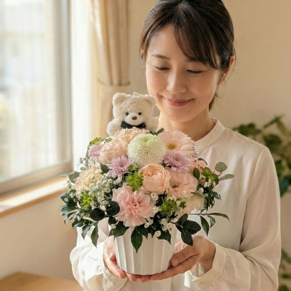 お見舞いの花｜自宅｜お花のプレゼント・花束・アレンジメント｜花