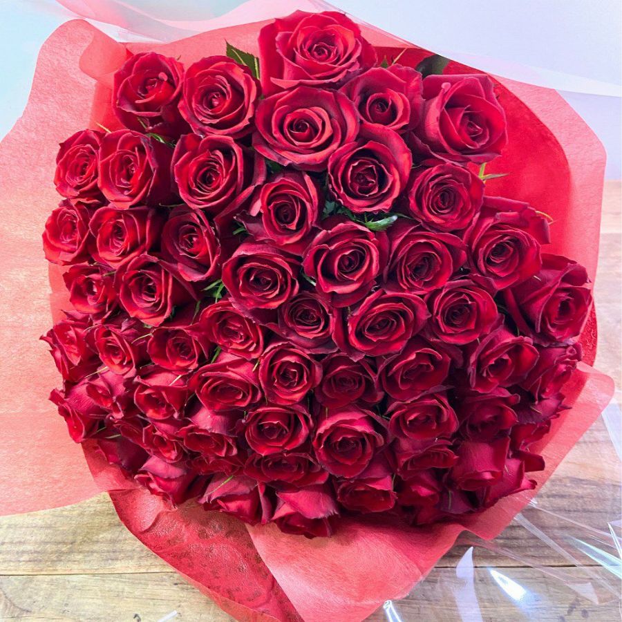 還暦祝い赤バラ花束 還暦祝い赤バラ花束