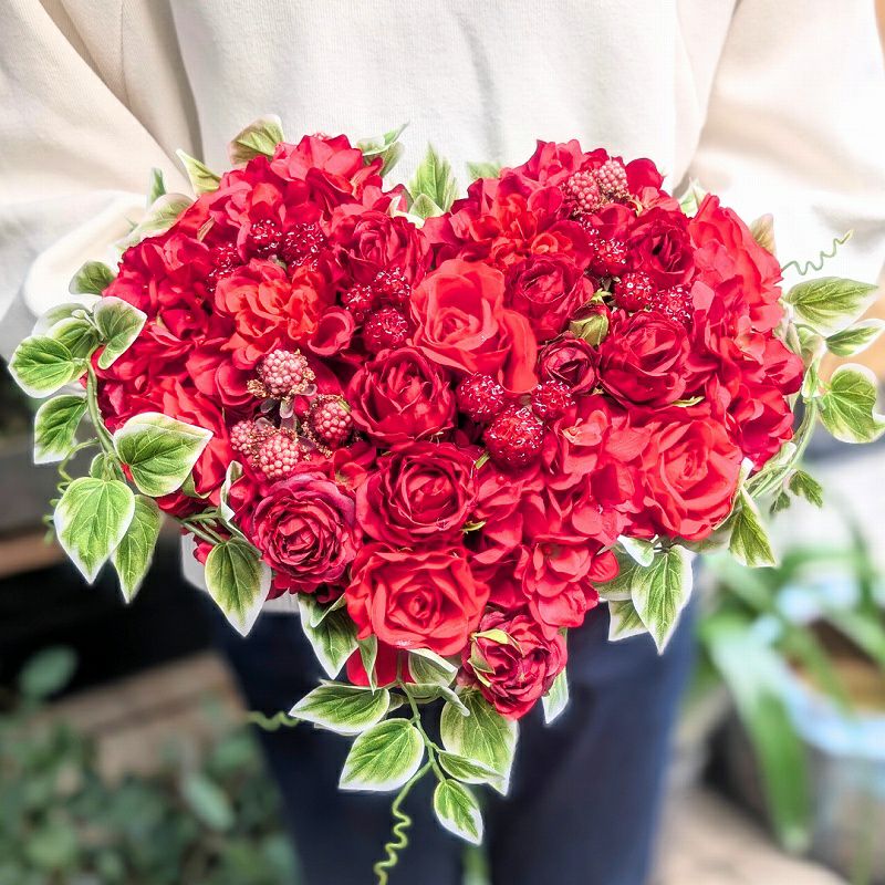 アーティフィシャルフラワー　お花のギフト　造花の花のプレゼント