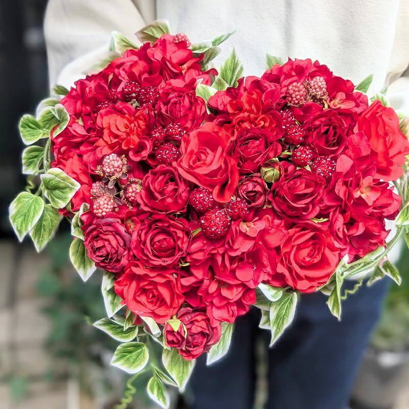 アーティフィシャルフラワー　お花のギフト　造花の花のプレゼント