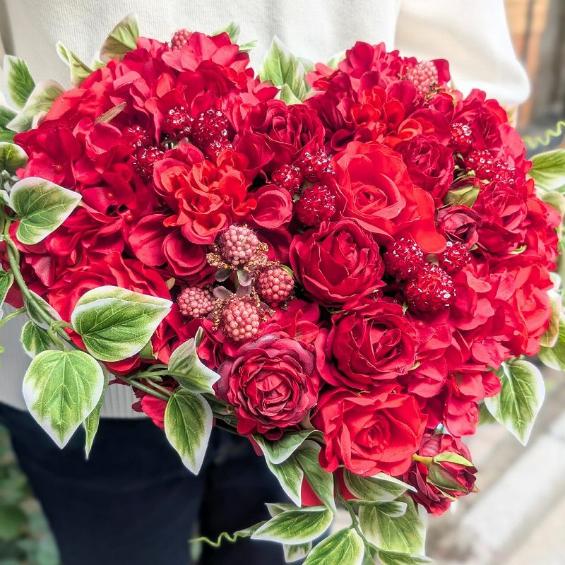 アーティフィシャルフラワー　お花のギフト　造花の花のプレゼント