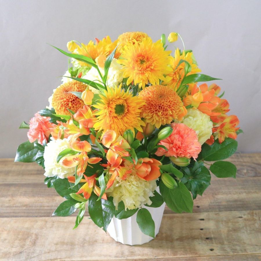 長寿祝いのお花。米寿、卒寿、白寿、100歳、101歳のお祝いに贈るアレンジメント・花束。フラワーギフト。