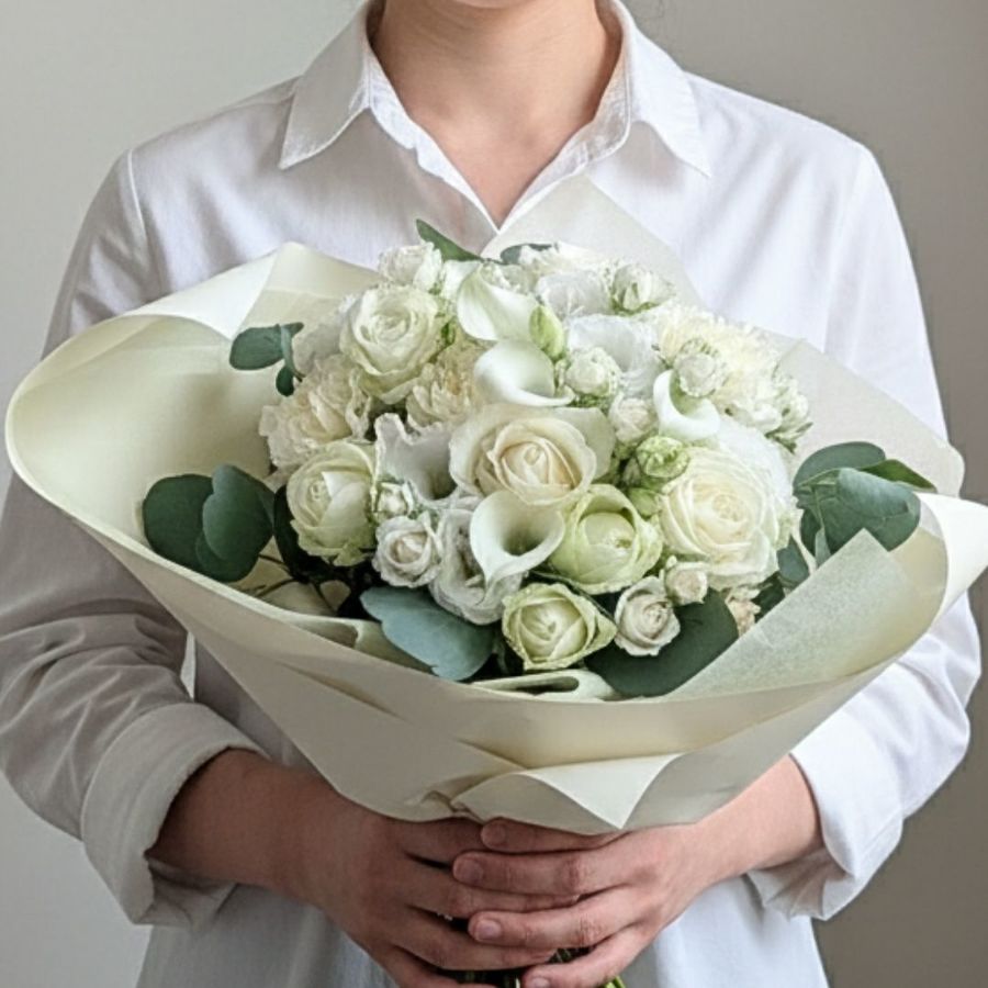 【命日 仏壇 法要用◎季節のおまかせ】お供えの花束