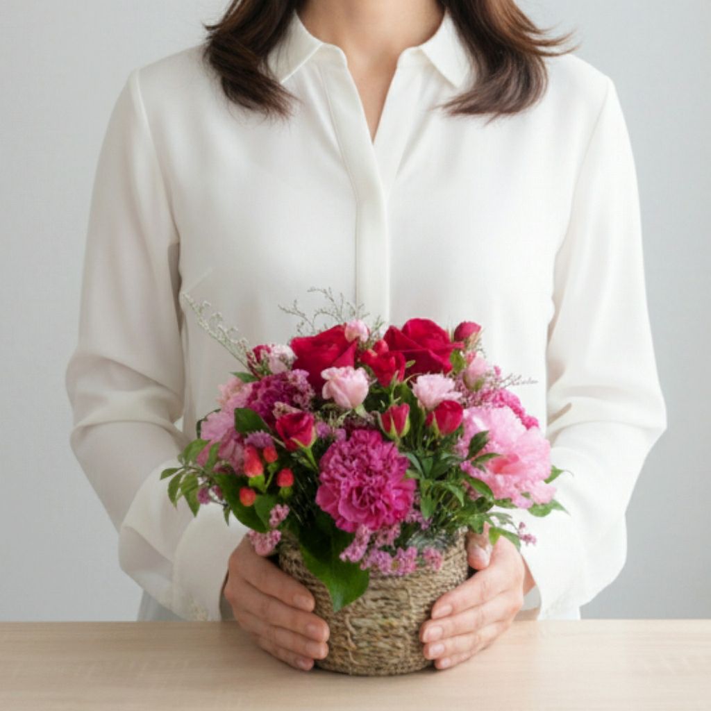 誕生日・記念日に　選ばれる花ギフト　花屋におまかせアレンジメント