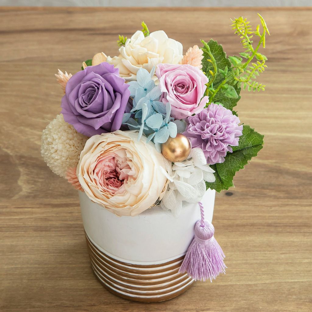 お供えに贈る花　お供え用 プリザーブドフラワー 仏壇用の花　枯れないお花