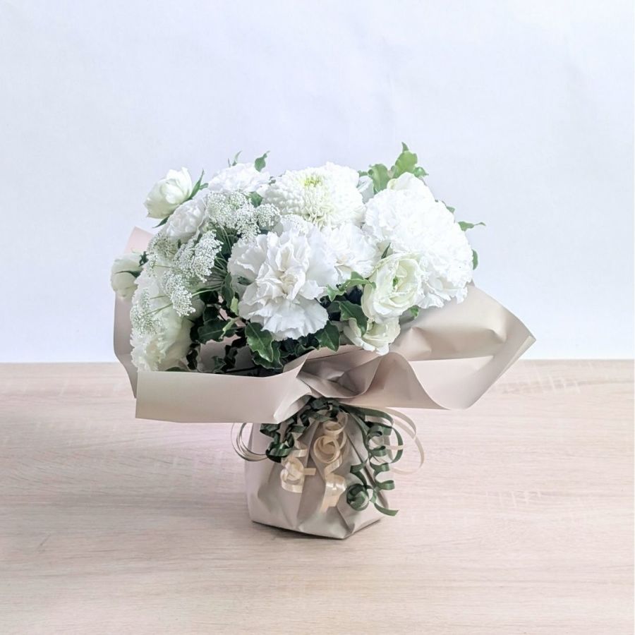 【そのまま飾れる花束】Wish（ウィッシュ）「ブラン」