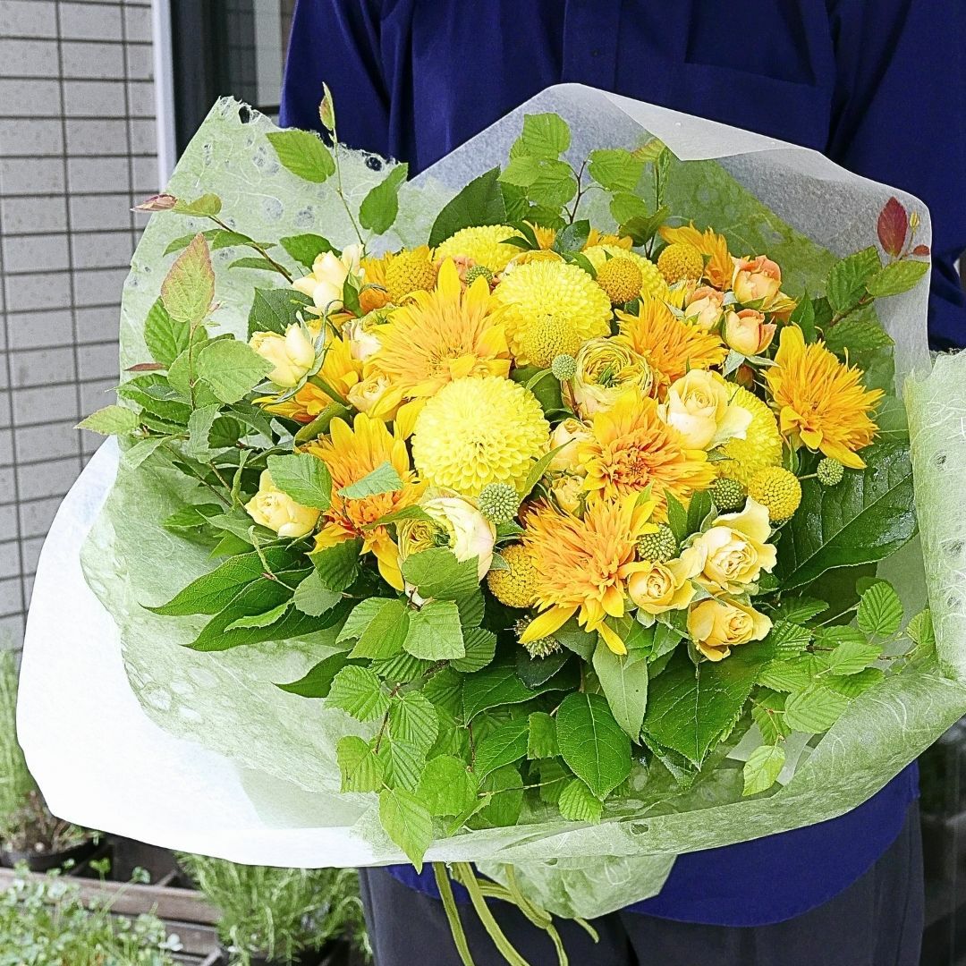 サマーギフト　夏の花ギフト　ひまわりを贈る　ひまわりのプレゼント