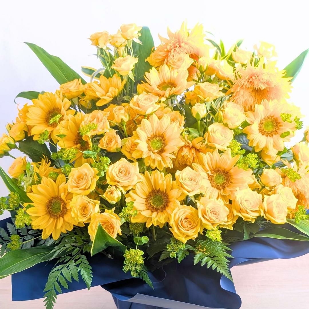 サマーギフト　夏の花ギフト　ひまわりを贈る　ひまわりのプレゼント