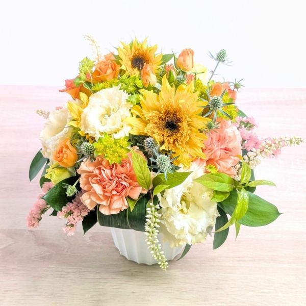 サマーギフト　夏の花ギフト　ひまわりを贈る　ひまわりのプレゼント