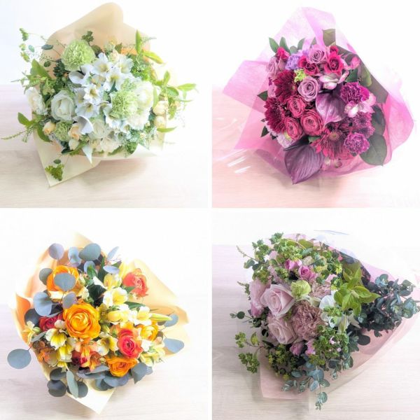【100歳お祝いの花束◎色選べます】花束　M