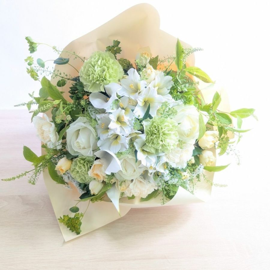 【100歳お祝いの花束◎色選べます】花束　M