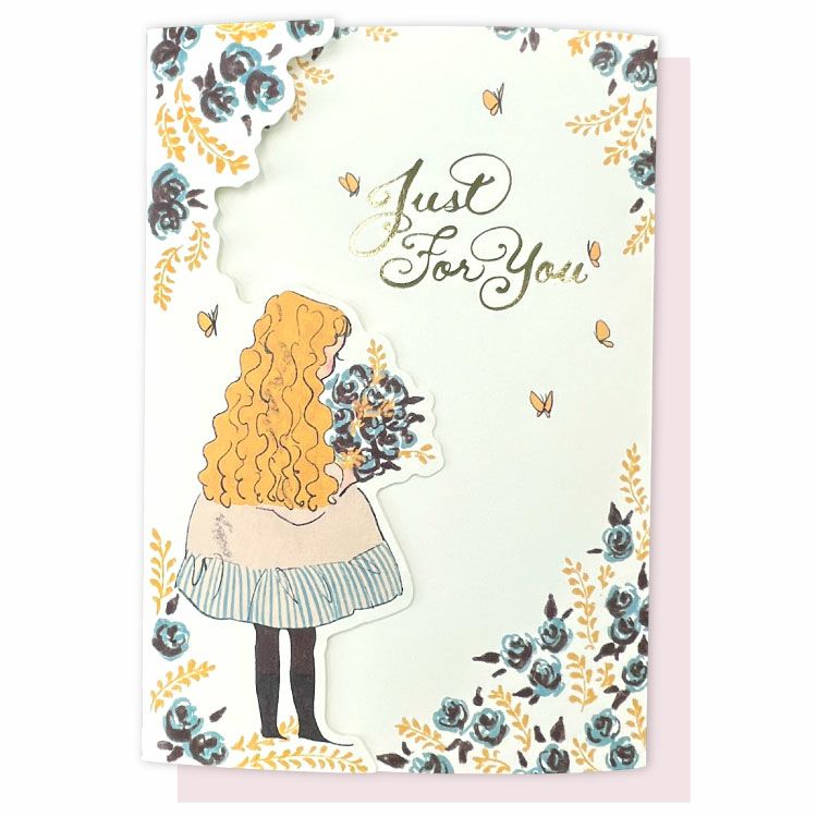 お花と贈る メッセージカード・グリーティングカード