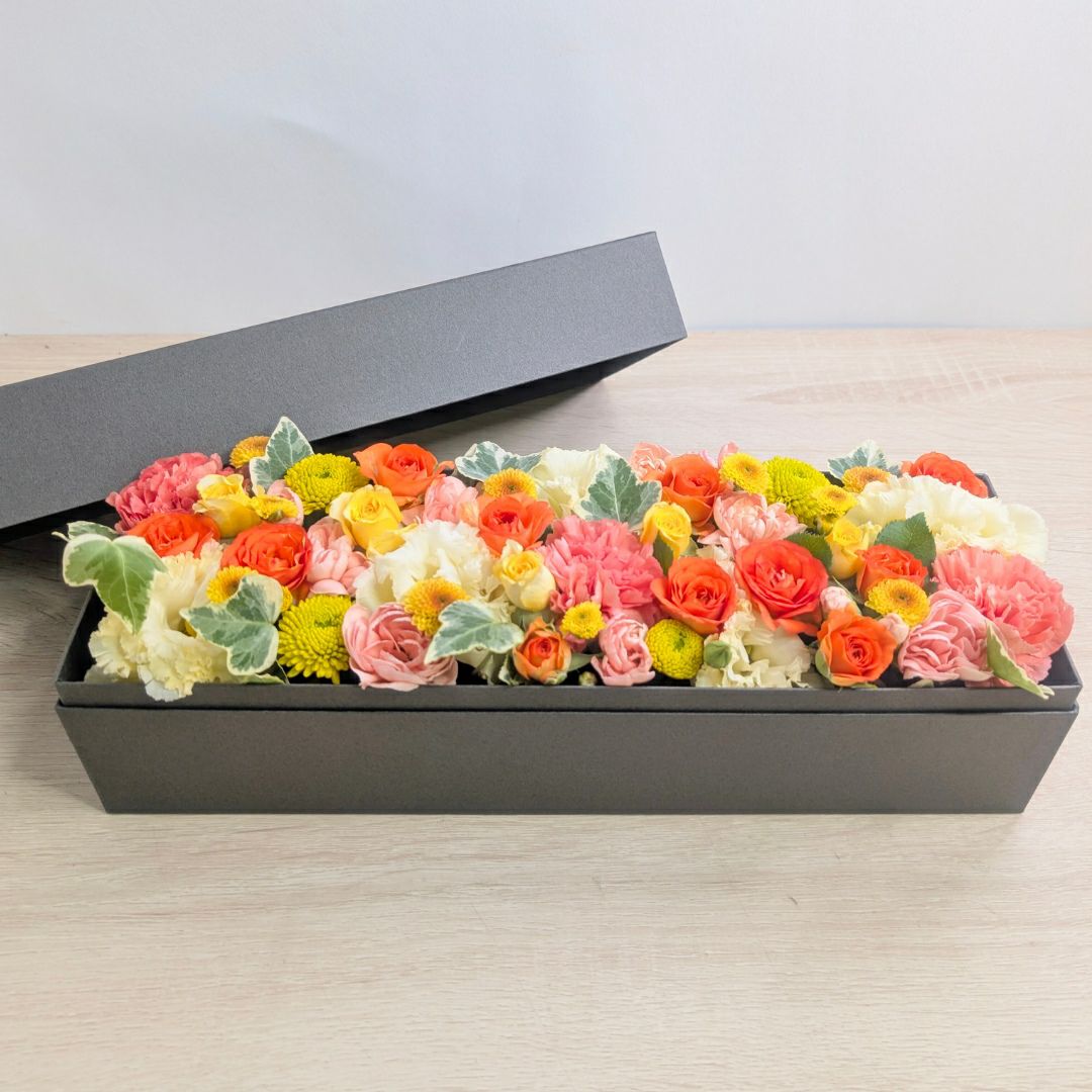 傘寿祝いの花。80歳の誕生日プレゼントに贈る花束・アレンジメント・お花のプレゼント