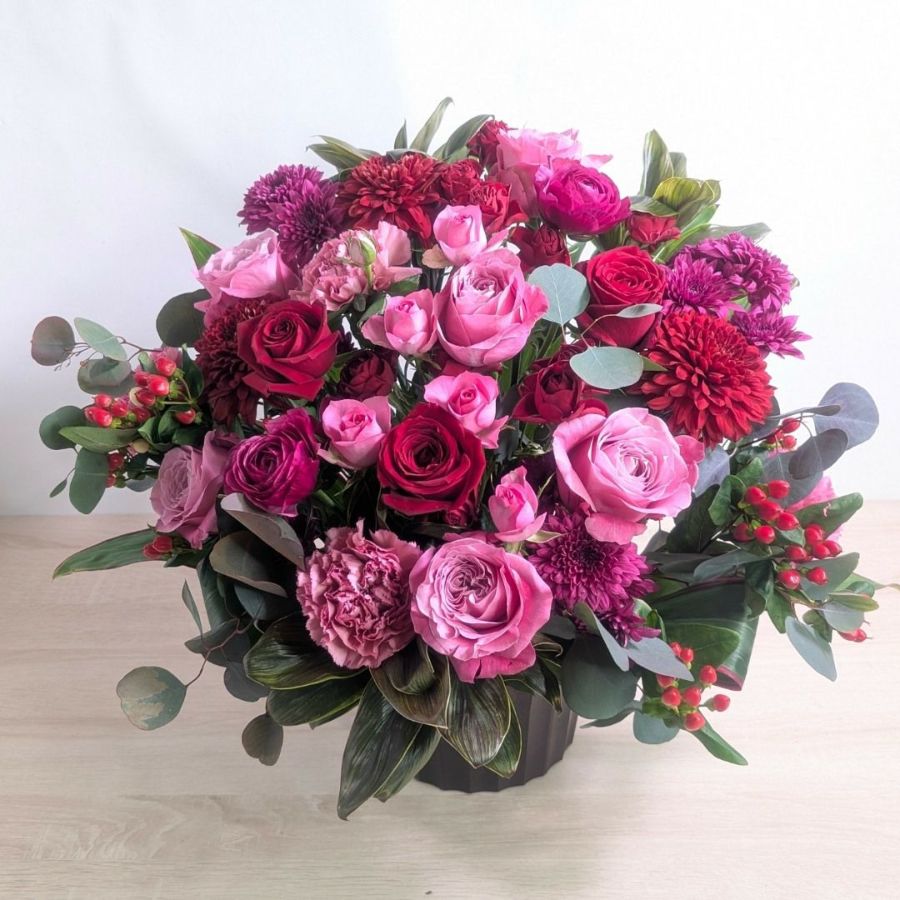 長寿祝いの花。父母・祖父母の誕生日に贈る花束・アレンジメント・お花のプレゼント