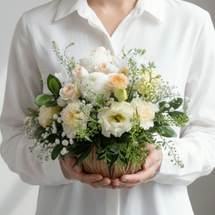 喜ばれる供花なら｜アレンジメント「Prime（プライム）」お供え花