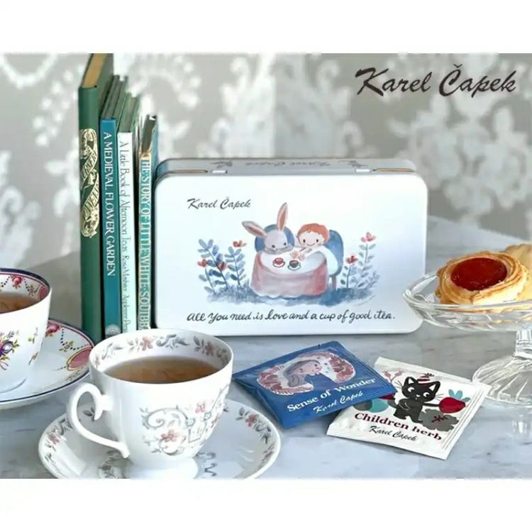 もらって嬉しいギフト缶】カレルチャペック紅茶セット「ラブフレンズ